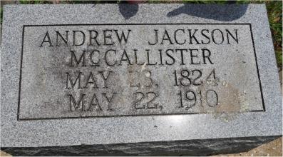 Andrew Jackson McCallister