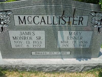 James Monroe McCallister